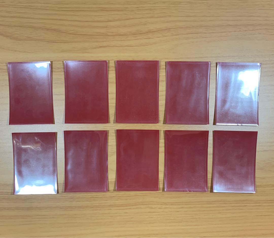 遊戯王 TOP1000 2011 赤 スリーブ 67枚