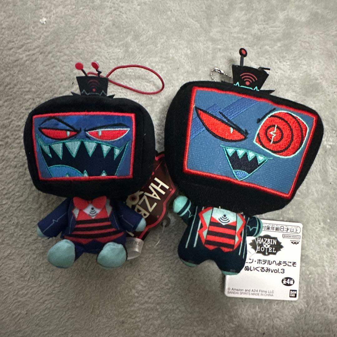 ハズビンホテル　おすわりマスコット　ヴォックス　ラウンドワン限定　ちびぐるみ