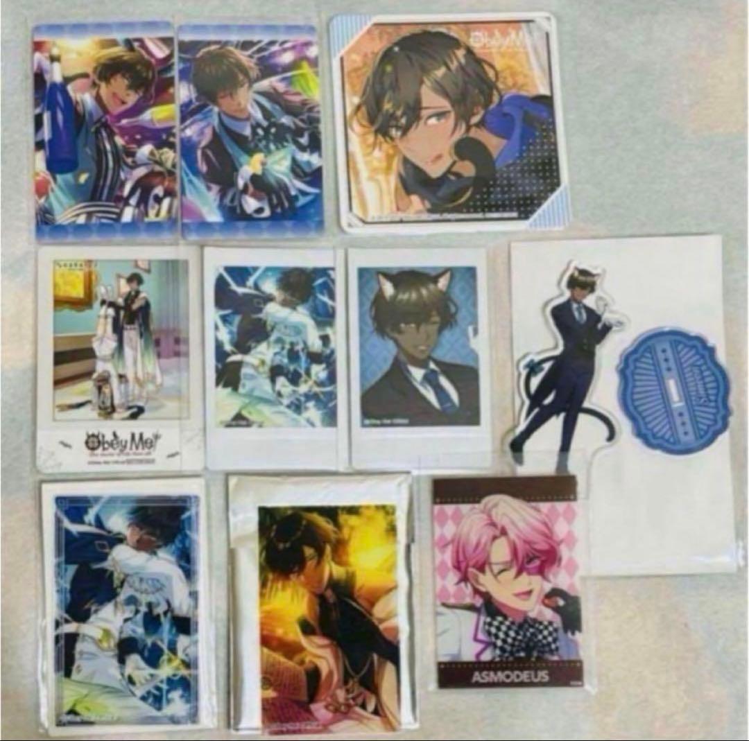 おべいみー　シメオン　VIPカード2種　チェキ3枚　アクスタ　アクリルカード3枚