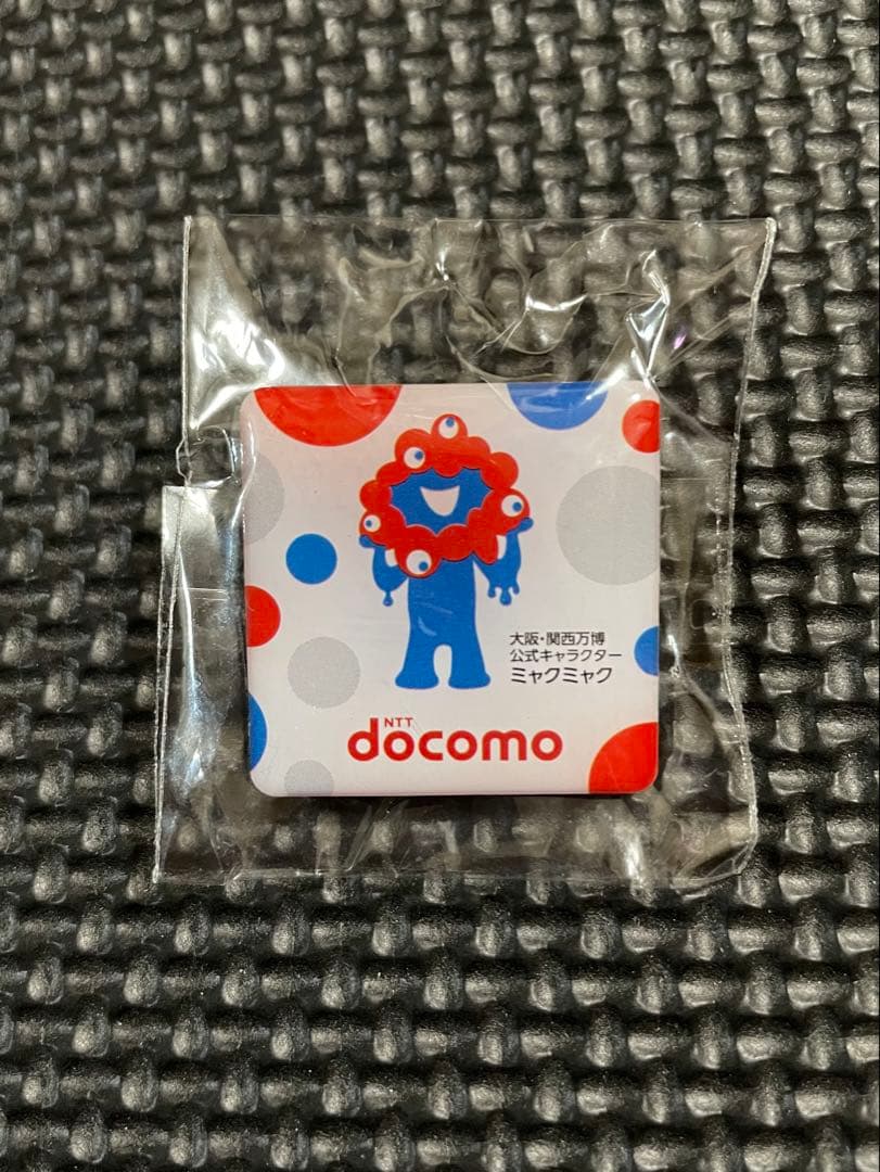 EXPO 2025 ピンバッジ　大阪・関西万博　NTT docomo