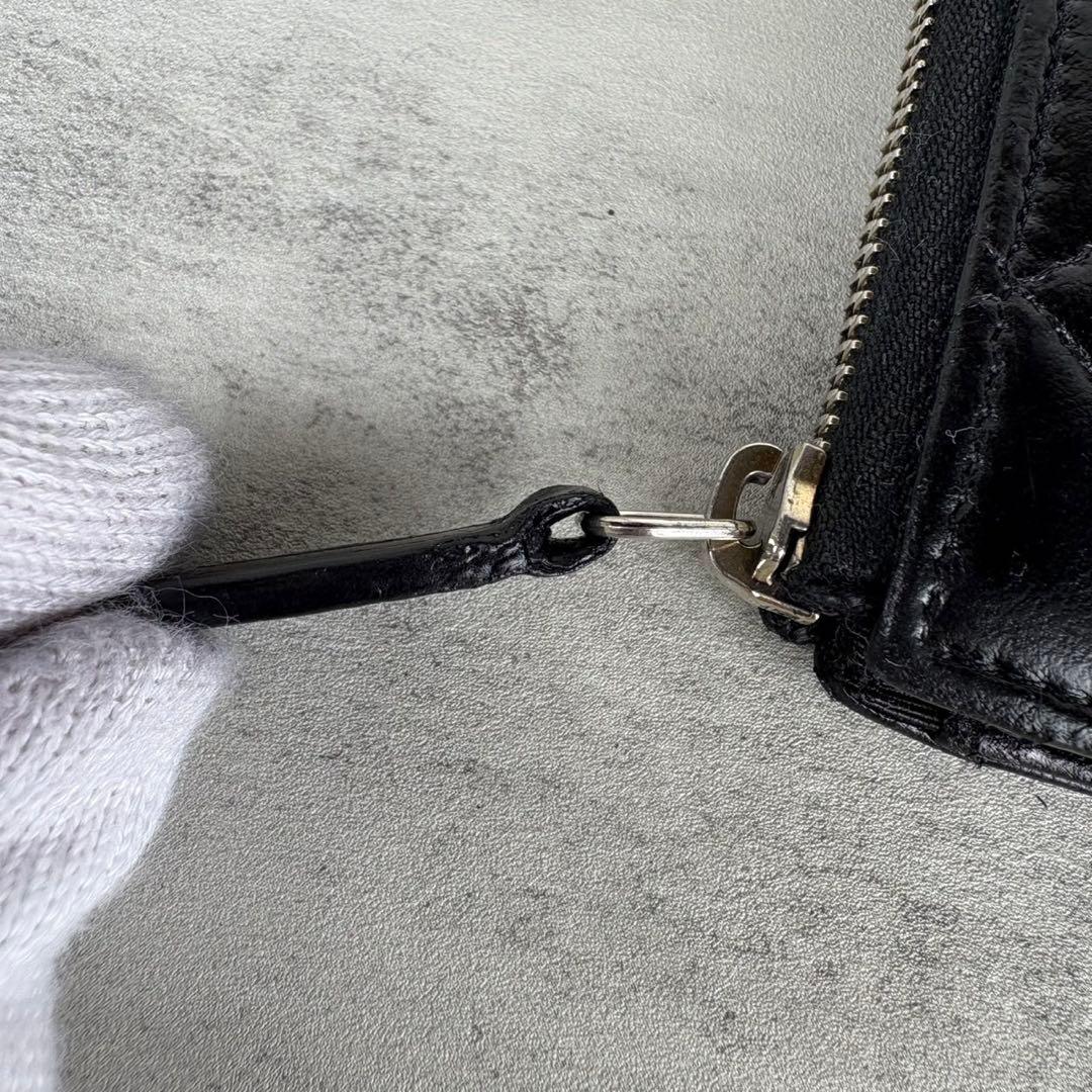 CHANEL シャネル　ラムスキンケース　カードケース　財布