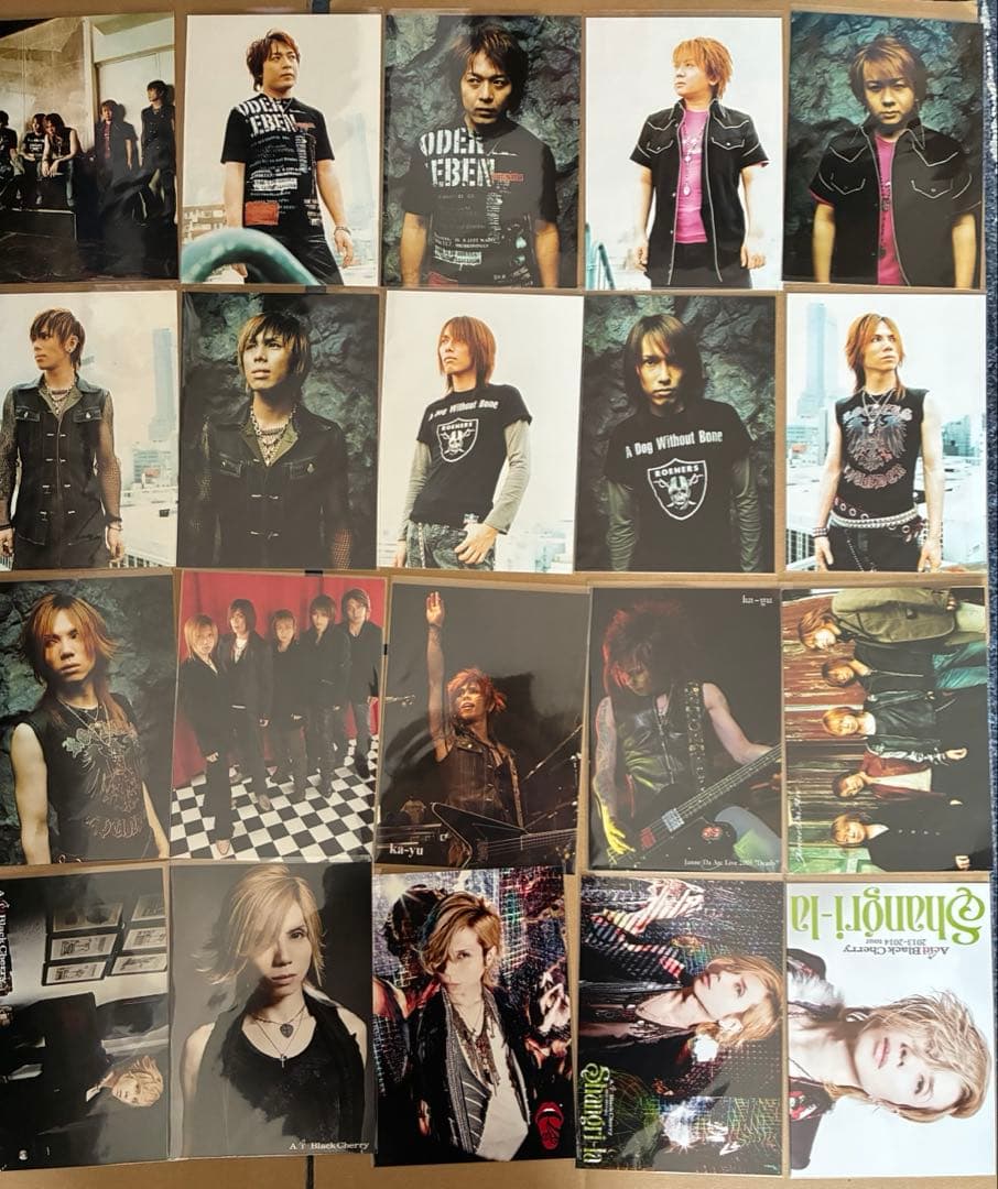 Janne Da Arc ポストカード　パンフレット　ブロマイド　まとめ売り