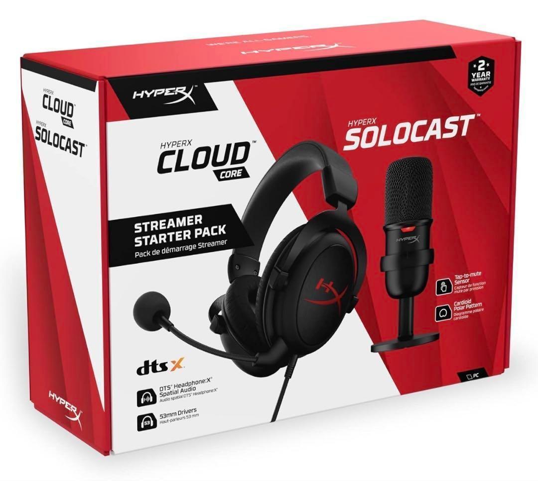 【新品、未使用】HyperXゲーム実況用スターターパック