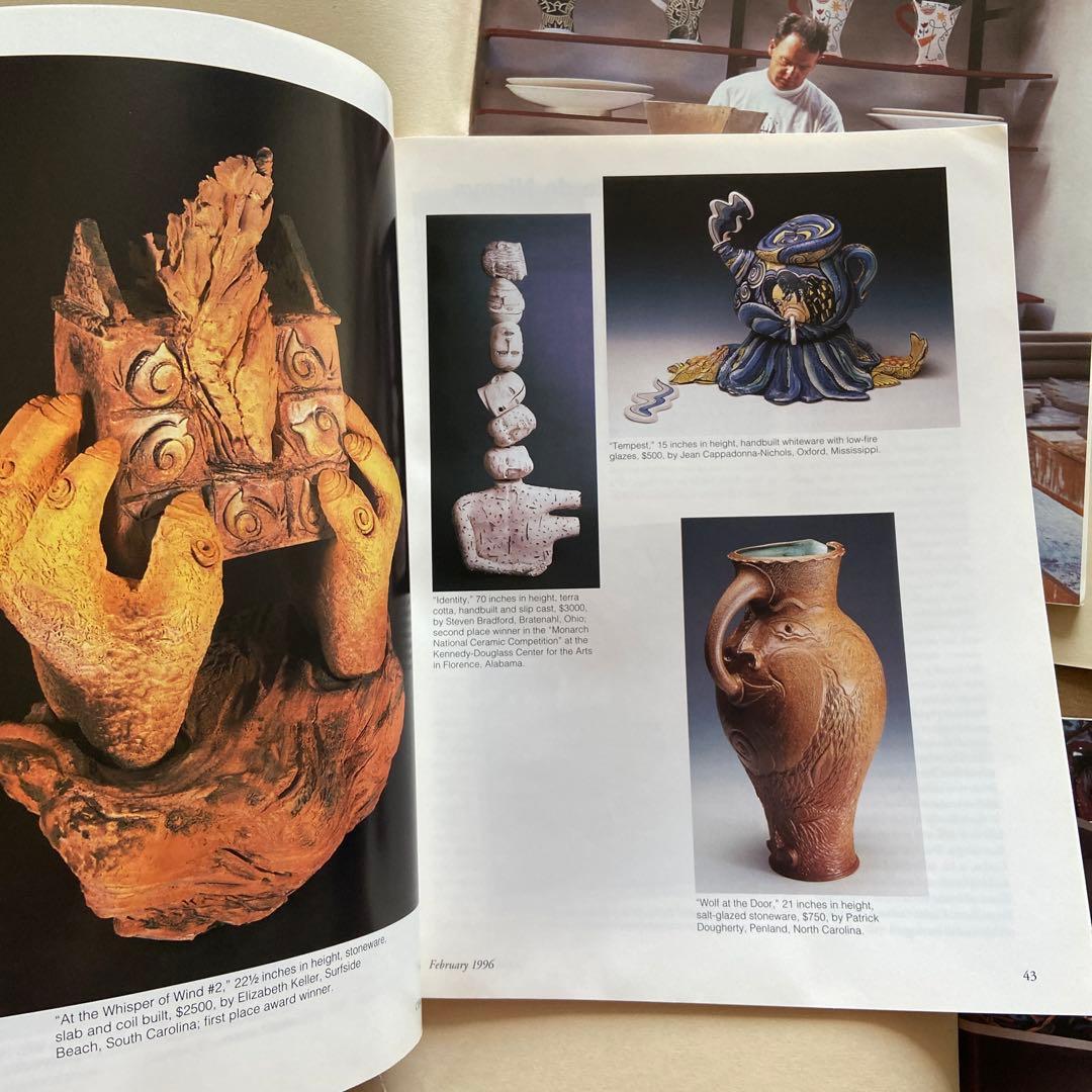 1996洋書　ヴィンテージマガジン　ポッタリー　セラミック　陶芸