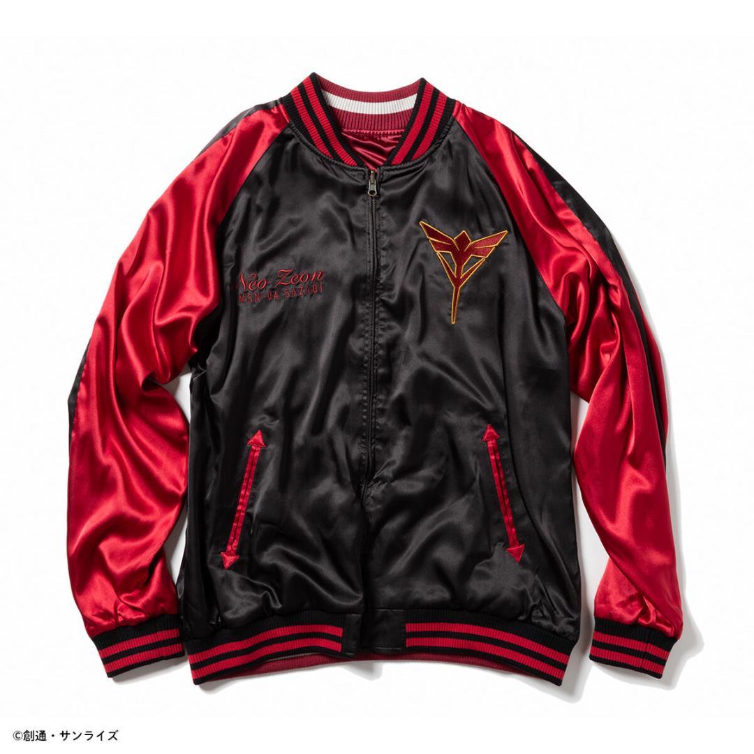 STRICT-G ガンダムシリーズ 45周年スカジャン サザビー シャア専用ザク