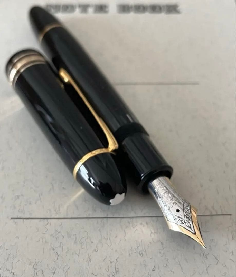 超美品　モンブラン マイスターシュテック149 14C F 70年代 中白