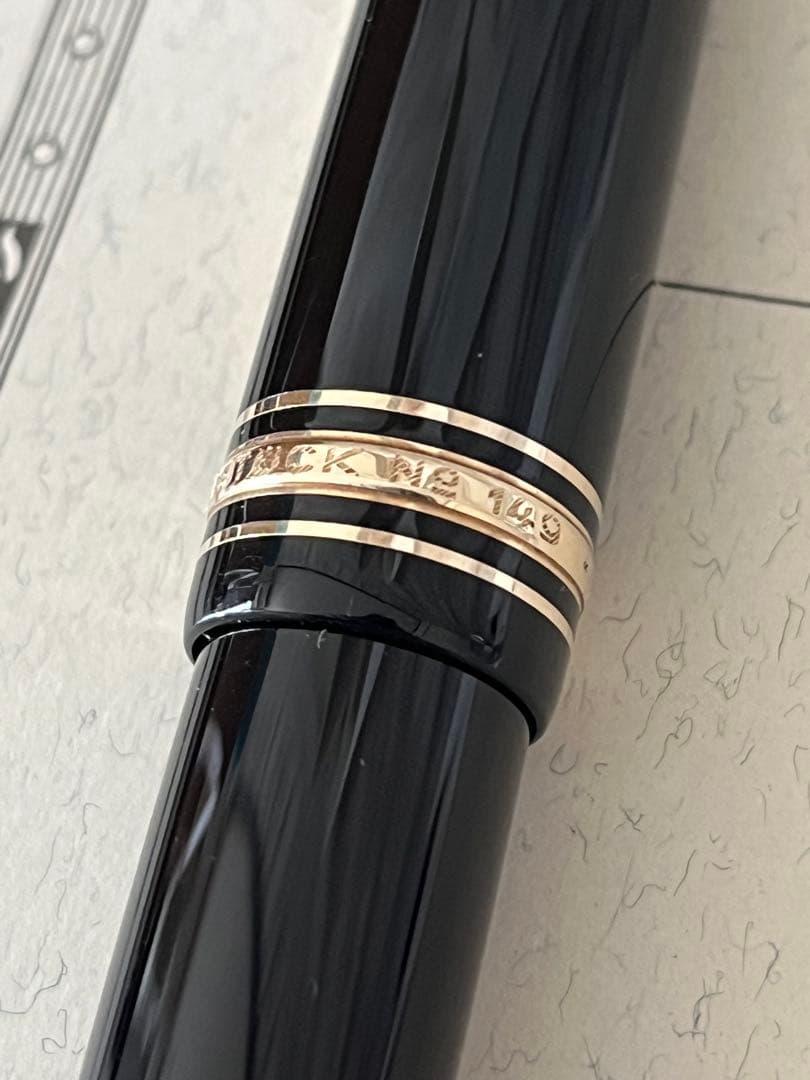 超美品　モンブラン マイスターシュテック149 14C F 70年代 中白