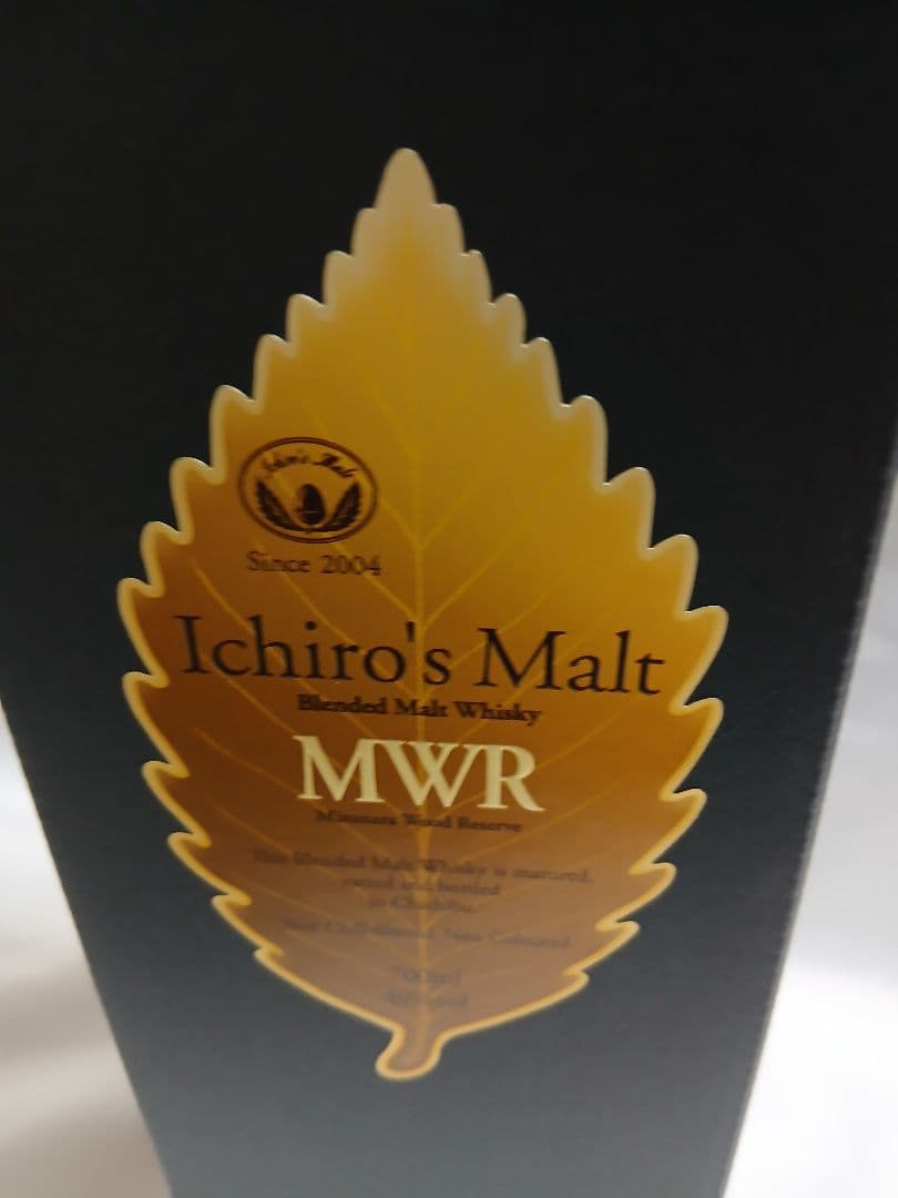 イチローズモルト ミズナラ ウッド リザーブ 700ｍｌ　46度　箱付き