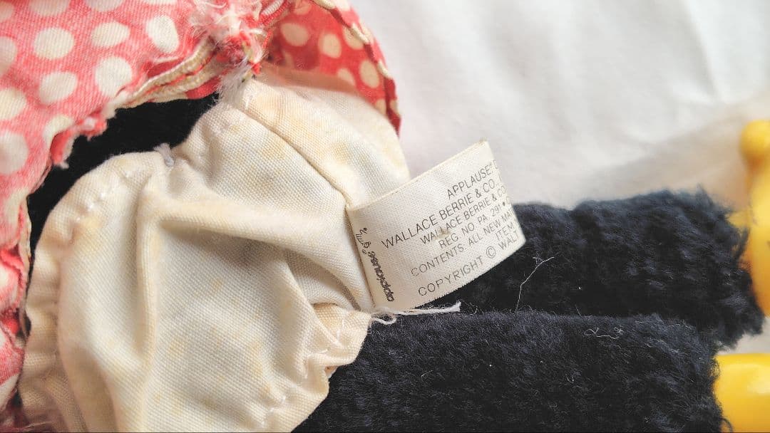 アプローズ社　オールドミッキー　ミニー　レトロ　ぬいぐるみ　セット売り