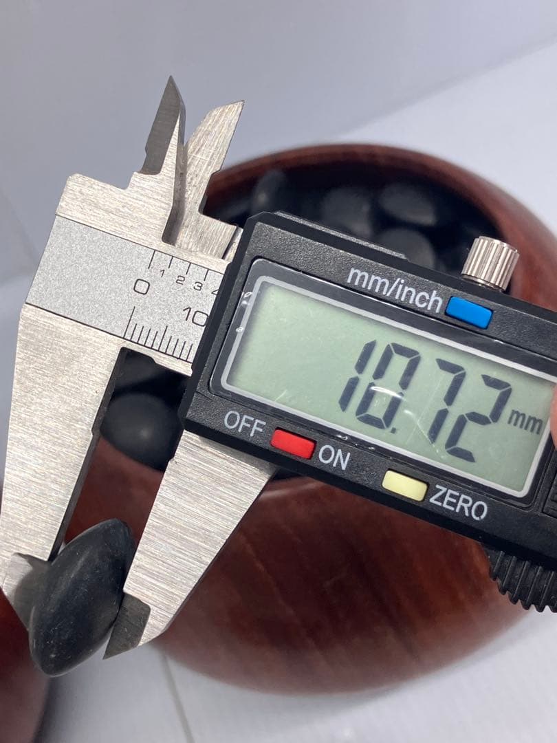 A【碁石セット】囲碁 蛤 貝 木製 趣味 遊び　木箱入り