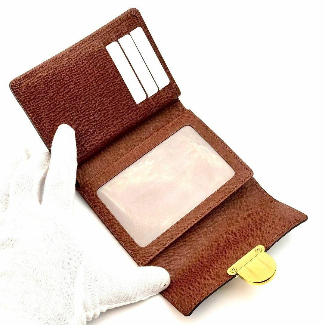 【超美品】 ルイヴィトン ダミエ ポルトフォイユ コアラ カード9枚 三つ折り