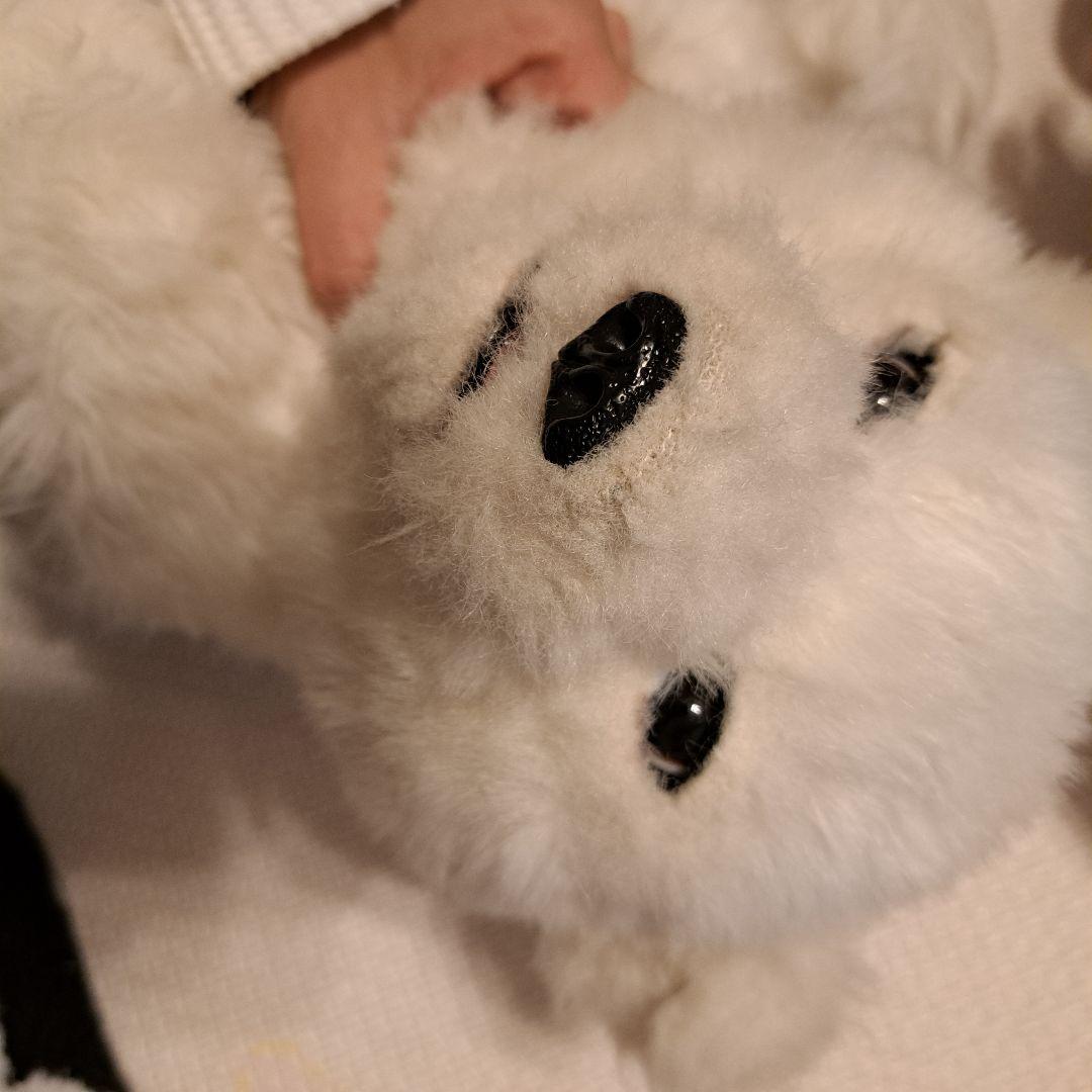 ジャンク★しろくま　ロボット　ホッキョクグマ ぬいぐるみ 　白くま　シロクマ