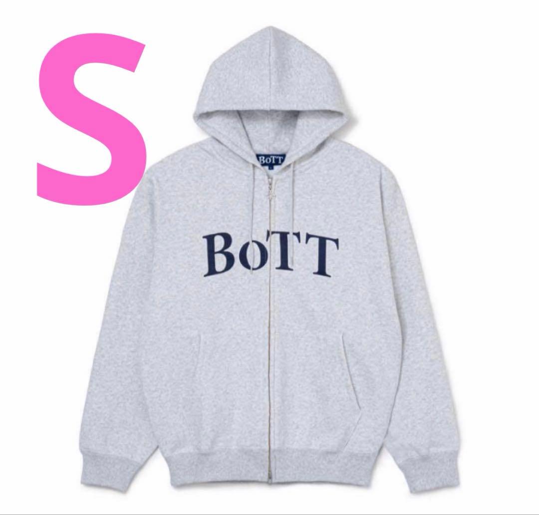 【S最安値】BoTT OG Logo Zip Hoodie グレー ash S