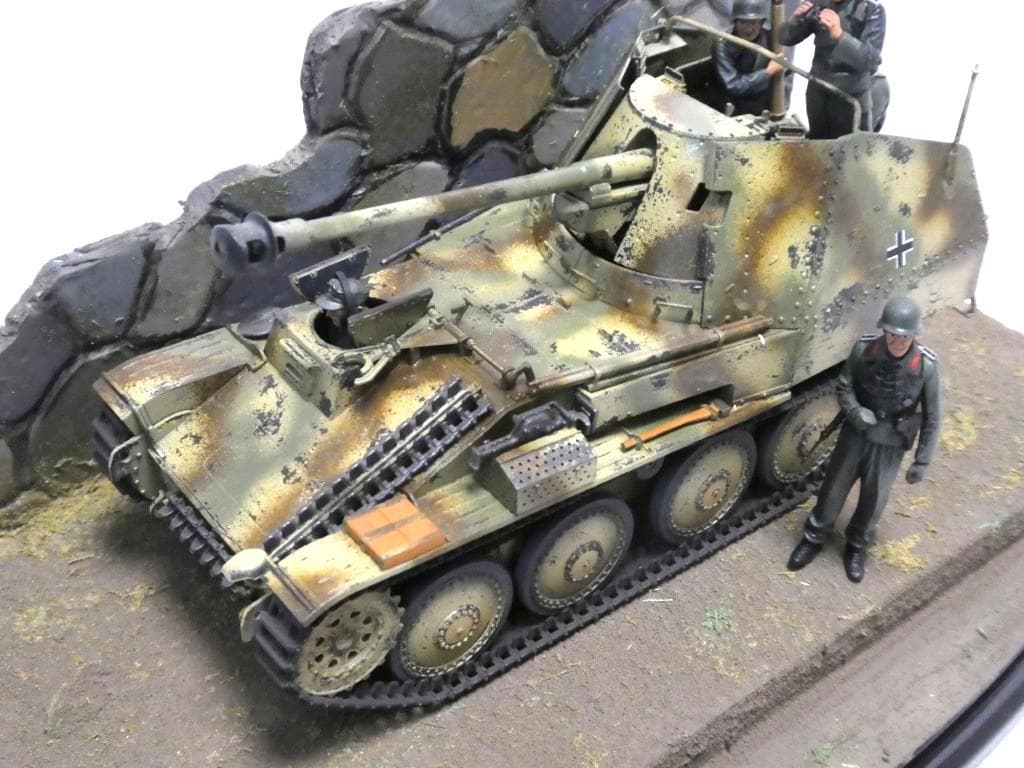 ドイツ対戦車自走砲 マーダーIIIM (ノルマンディ戦線)　完成品