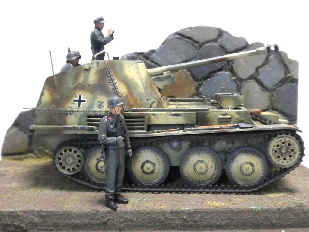 ドイツ対戦車自走砲 マーダーIIIM (ノルマンディ戦線)　完成品