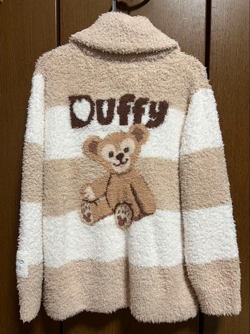 ダッフィー　ジェラートピケ　カーディガン