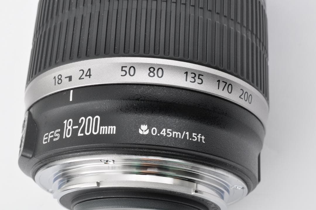 レンズ(ズーム) Canon EF-S 18-200mm f/3.5-5.6 IS #FI08