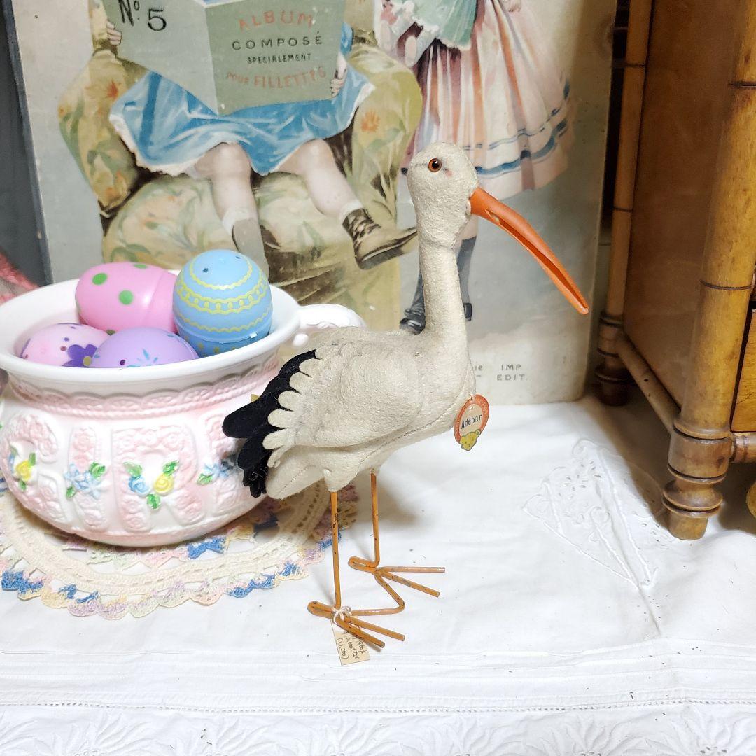 オールドシュタイフ　コウノトリ　アデバー