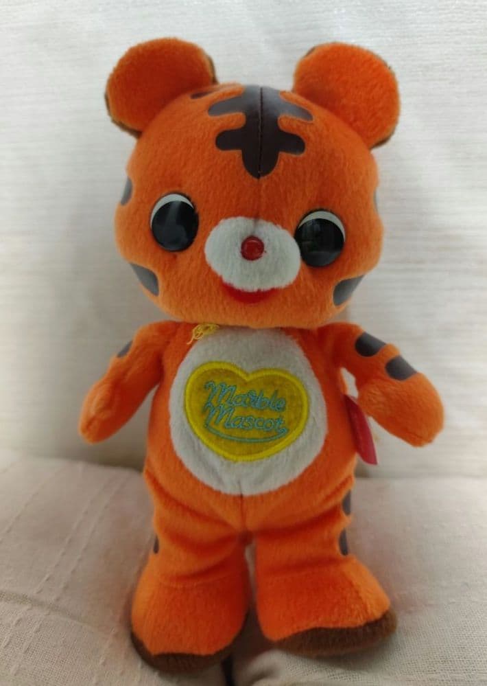 マーブルマスコットプチ　オレンジトララ　タカラトミー　ぬいぐるみ　平成レトロ