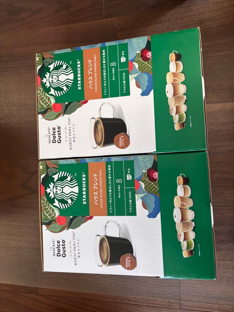 スターバックスハウスブレンドネスカフェドルチェグスト専用カプセル 60P（2箱）