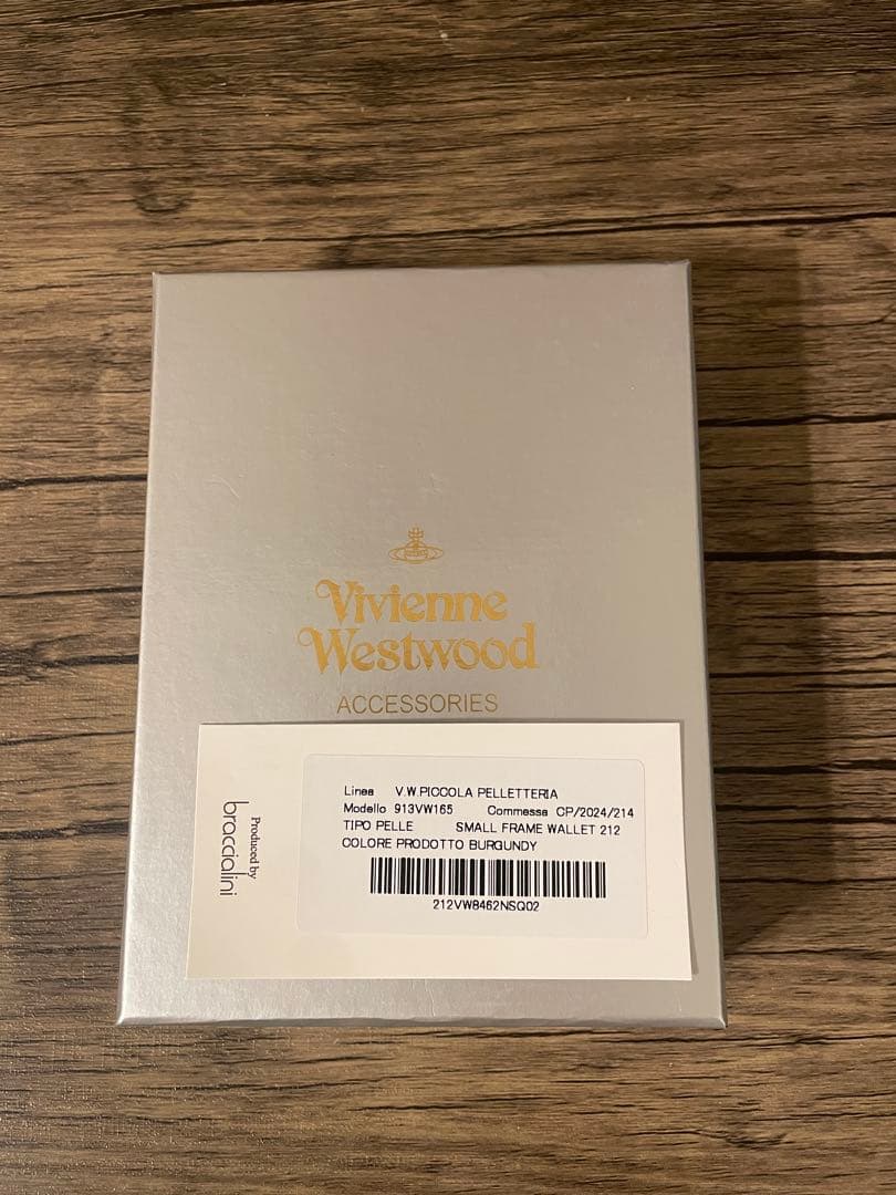 Vivienne Westwood 赤 三つ折り財布 新品未使用