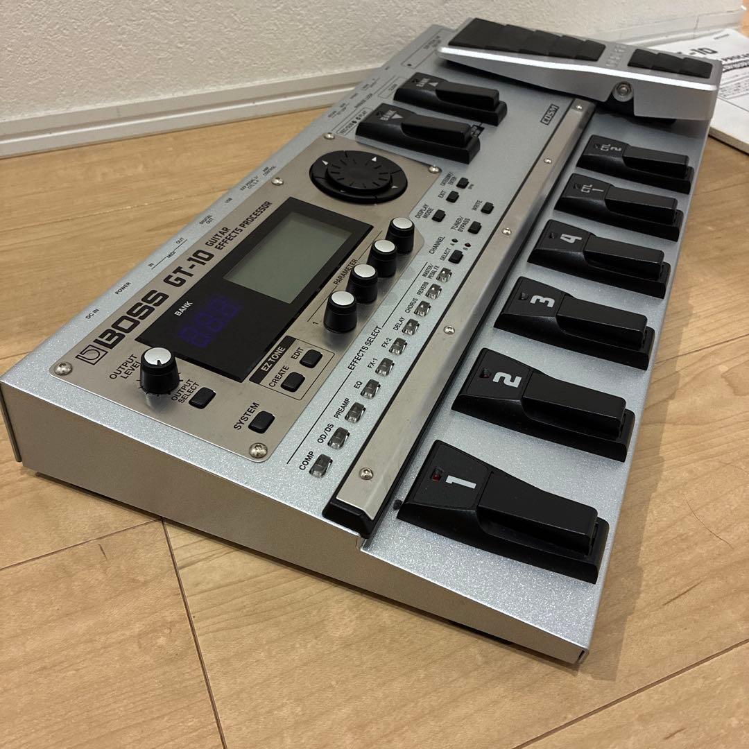 完動品！acアダプターセット　【美品】BOSS GT-10 マルチエフェクター