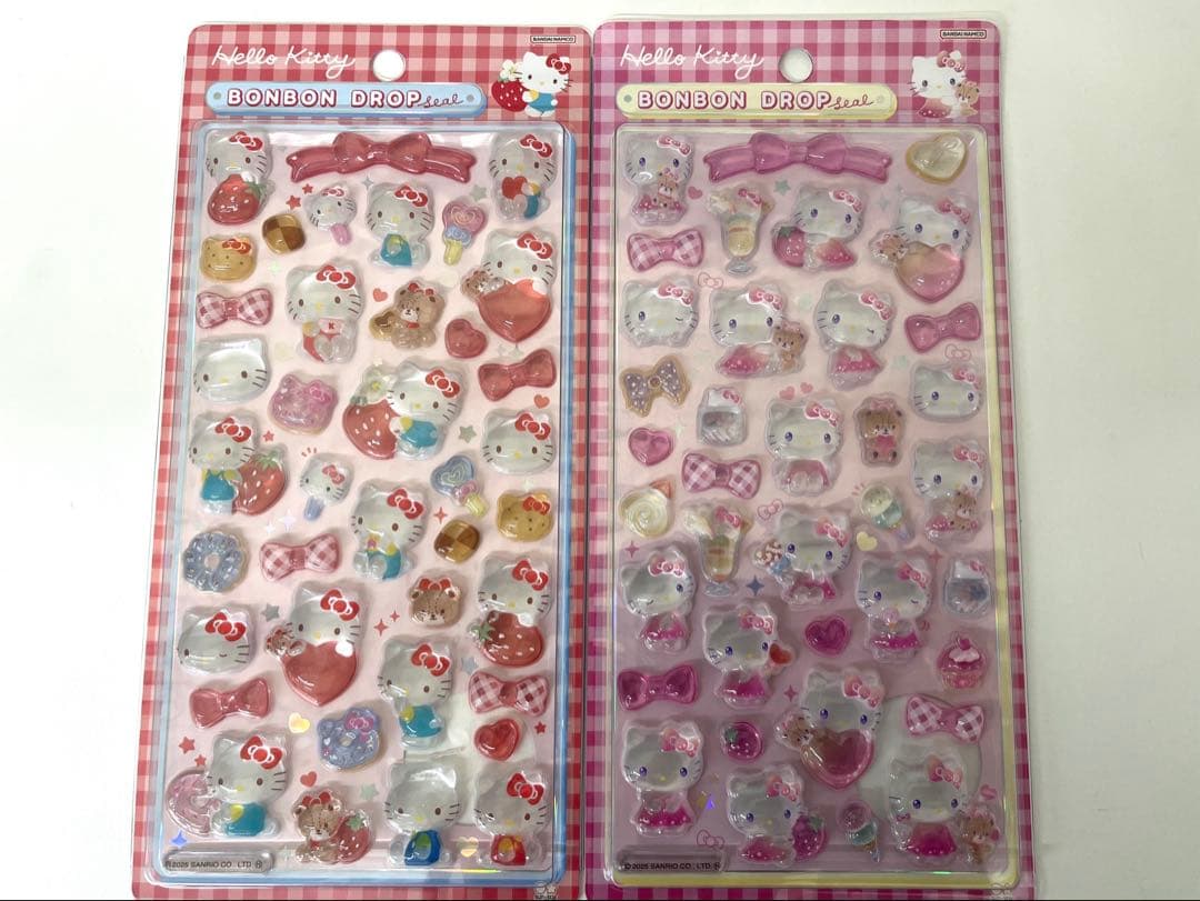 【正規品】サンリオ　ボンボンドロップシール　8種コンプリート