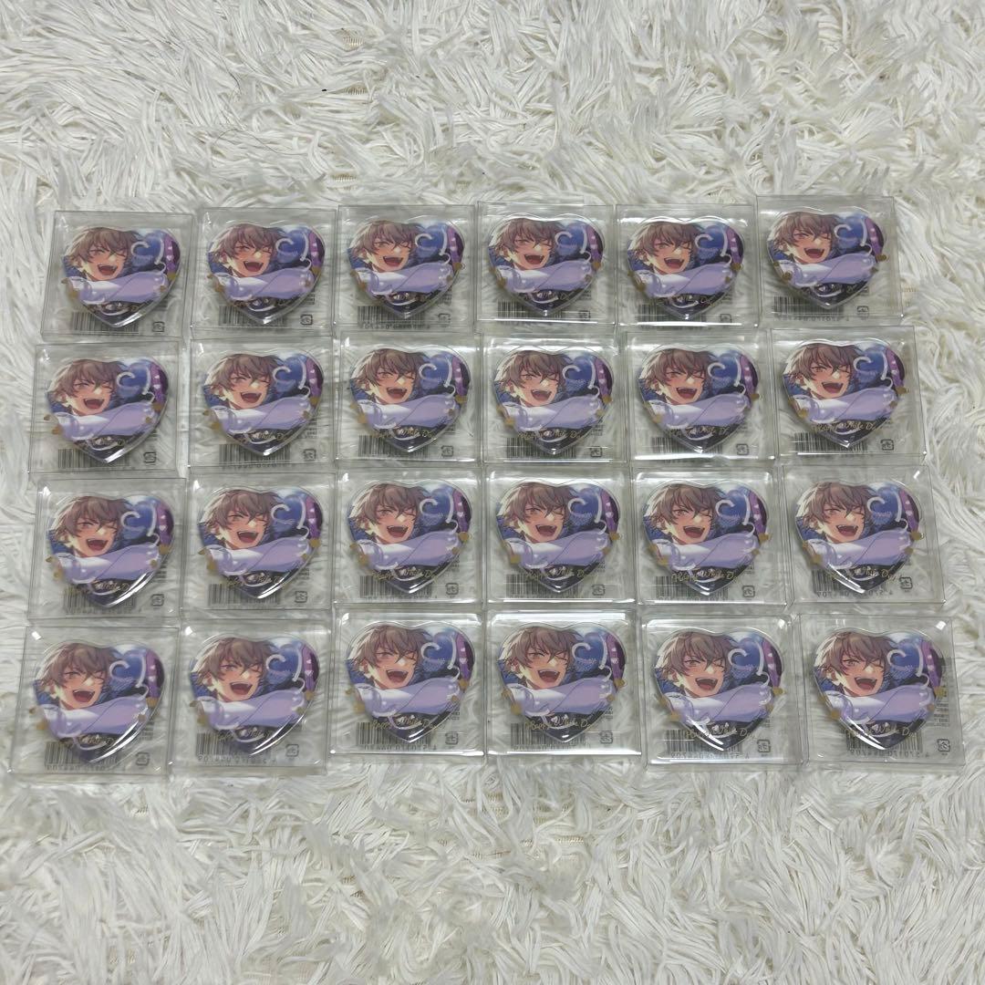 あんさんぶるスターズ あんスタ 大神晃牙 ホワイトデーハート缶バ 缶バッジ