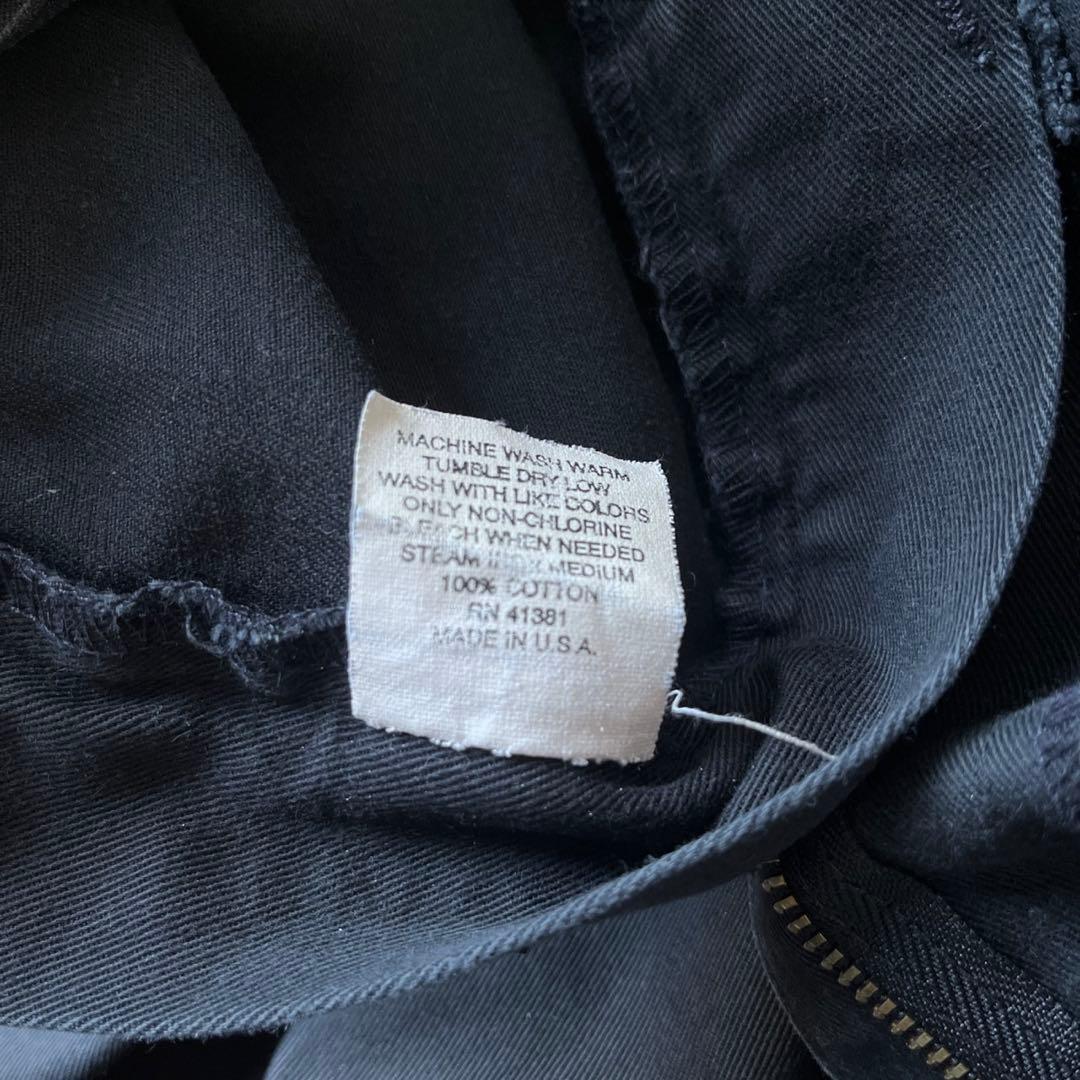 90s　USA製　ラルフローレン　ポロチノ　ブラック　ANDREW チノパン　黒