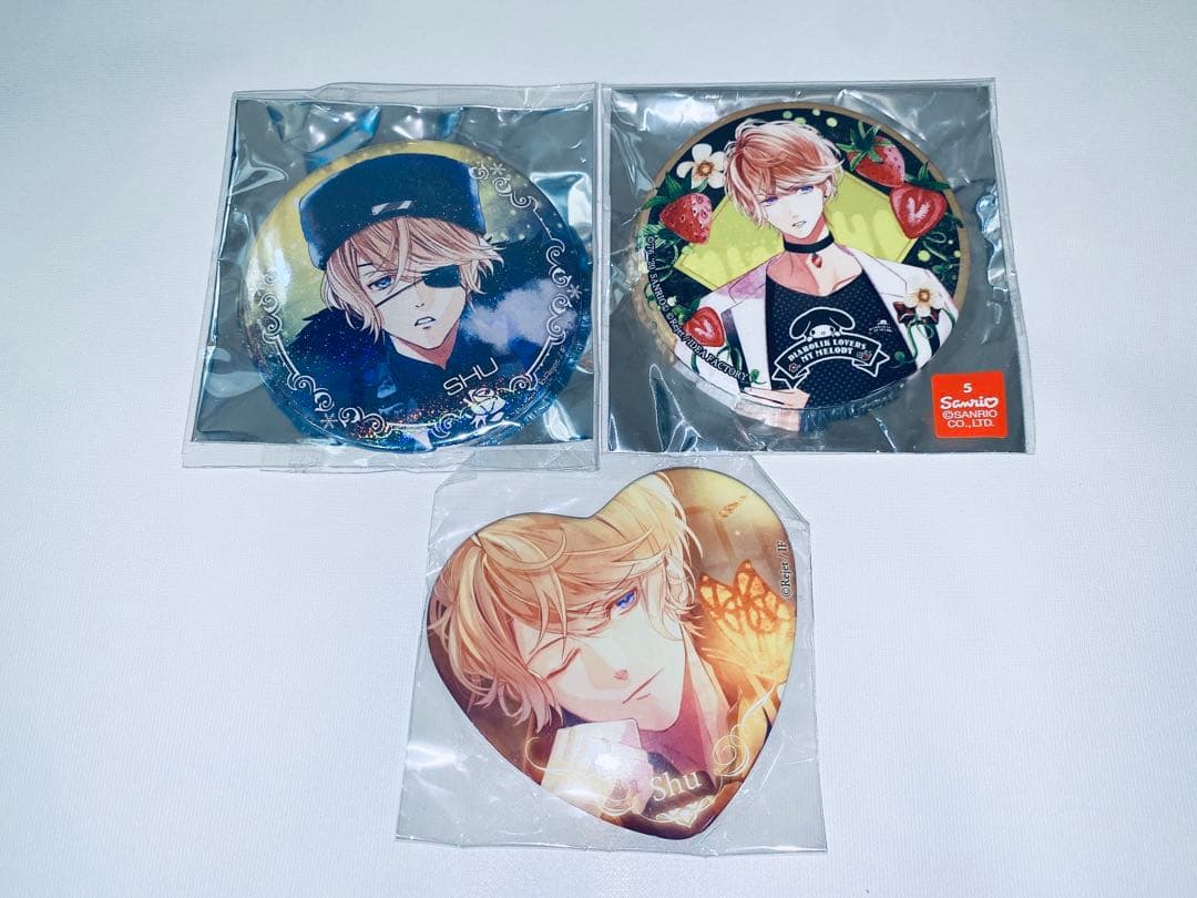 ディアラバ シュウ 缶バッジ