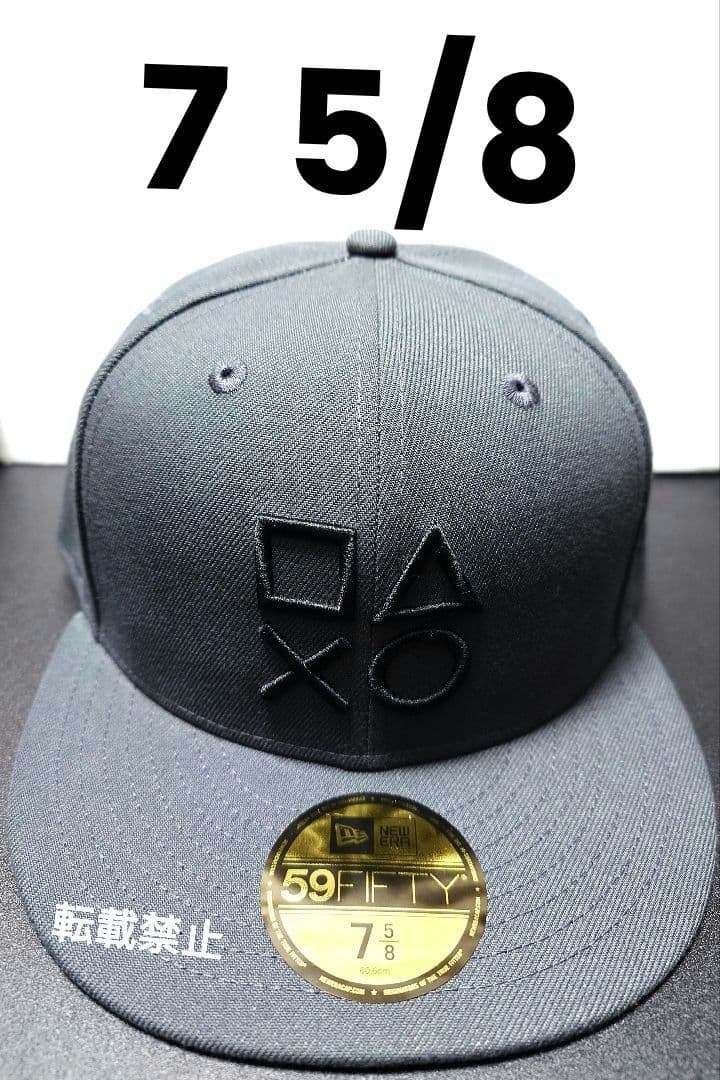 59FIFTY PlayStation シェイプス ロゴ ダークグラファイト