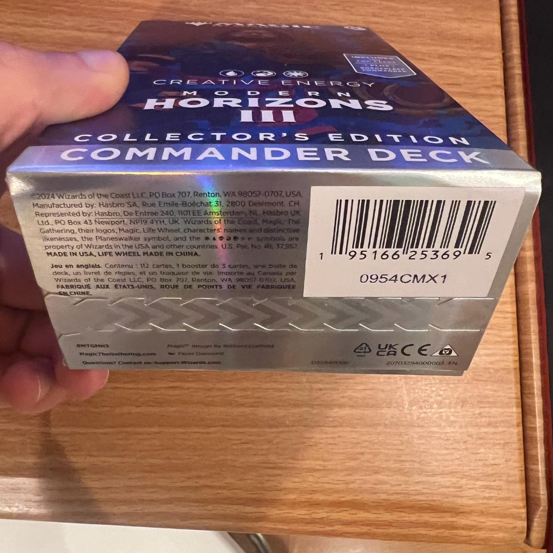 mtg モダンホライゾン3　統率者デッキ　【クリエイティブ・エネルギー】