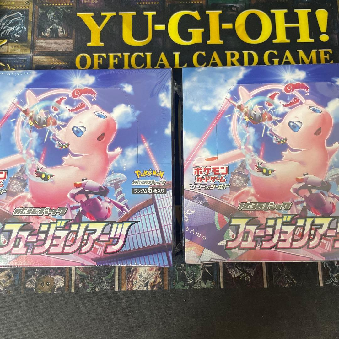 ポケモンカードゲーム フュージョンアーツ　シュリンク付き　2 box ポケカ