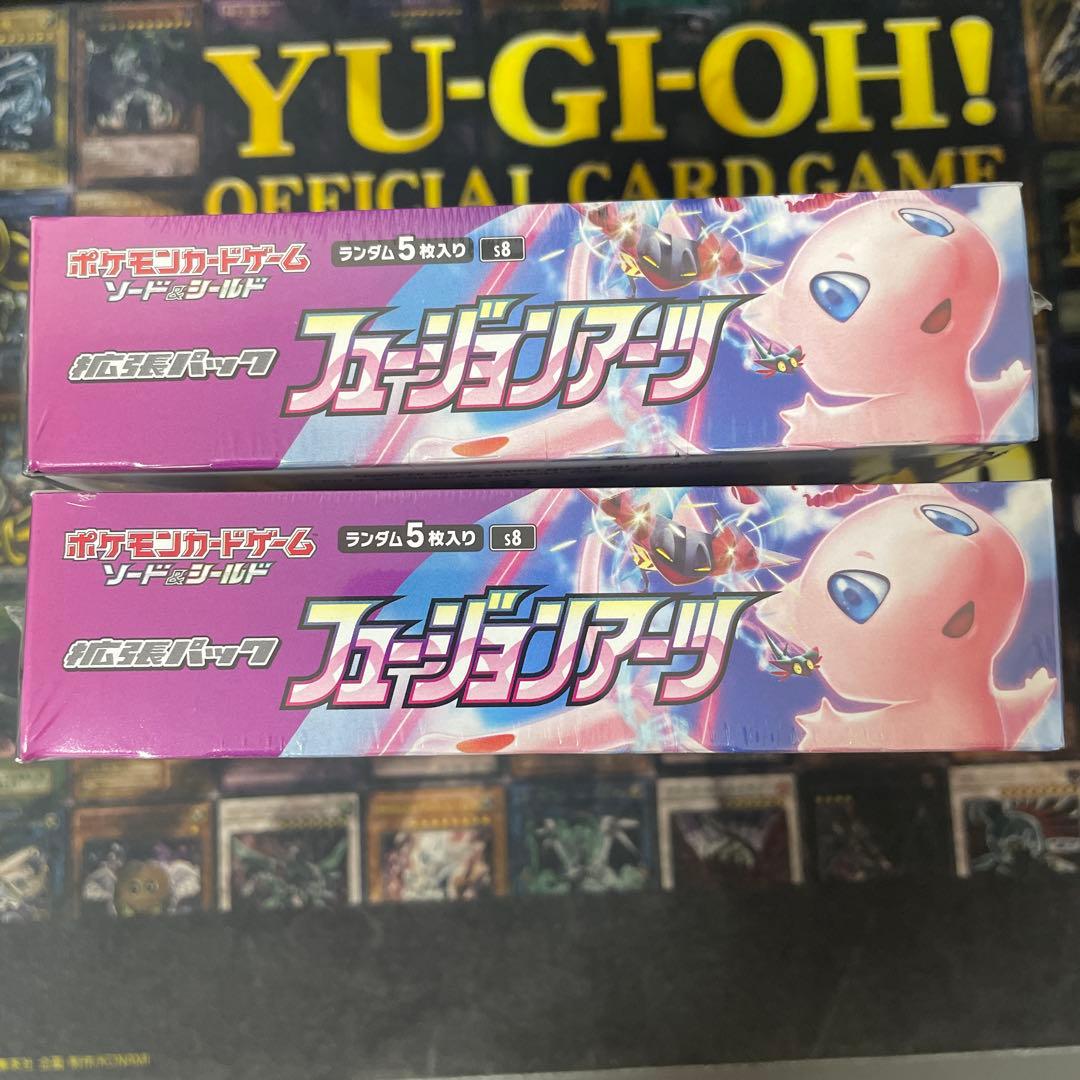 ポケモンカードゲーム フュージョンアーツ　シュリンク付き　2 box ポケカ