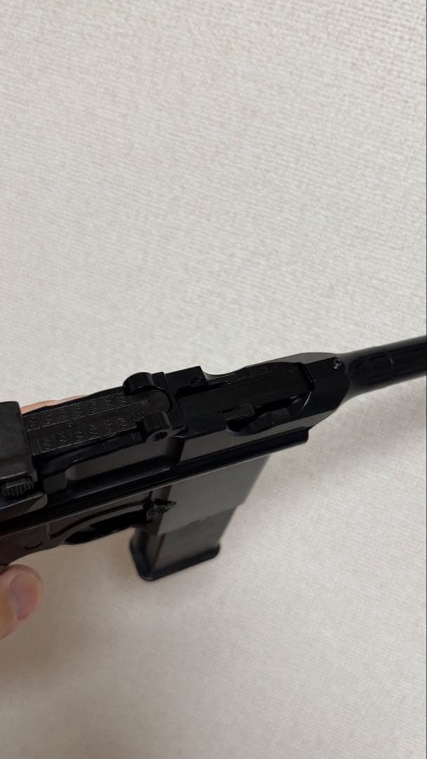 黒*ス様 マルシン モーゼル M712 8mm ガスガン