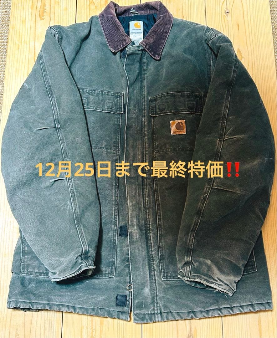 Carhartt トラディショナルジャケット Mos フェードモスグリーンＬ