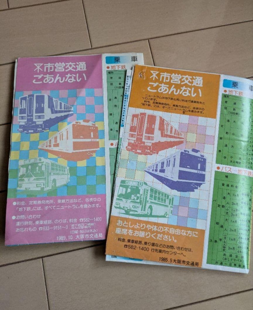 MITSUさまページ昭和レトロ　大阪市交通局　高速部この十年のあゆみ　他