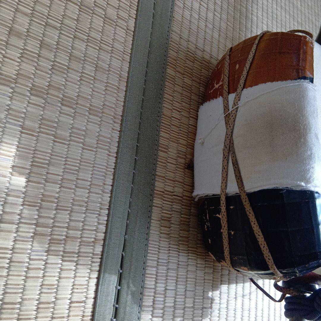 義太夫　文楽　三味線本体 木製 太棹三味線　明治７年　撥付き