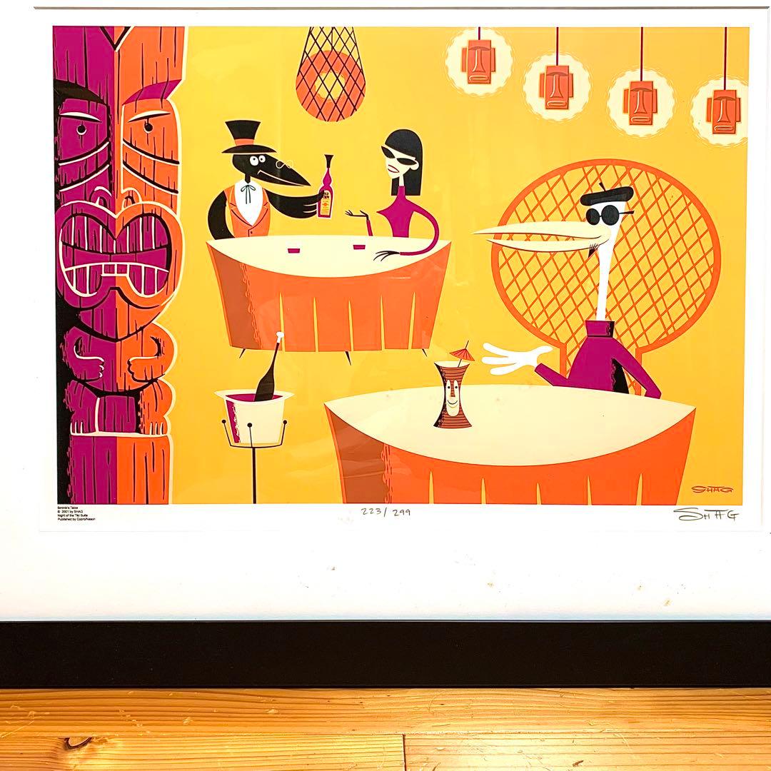 SHAG シャグ シルクスクリーン限定299枚 公式購入 シリアルナンバー