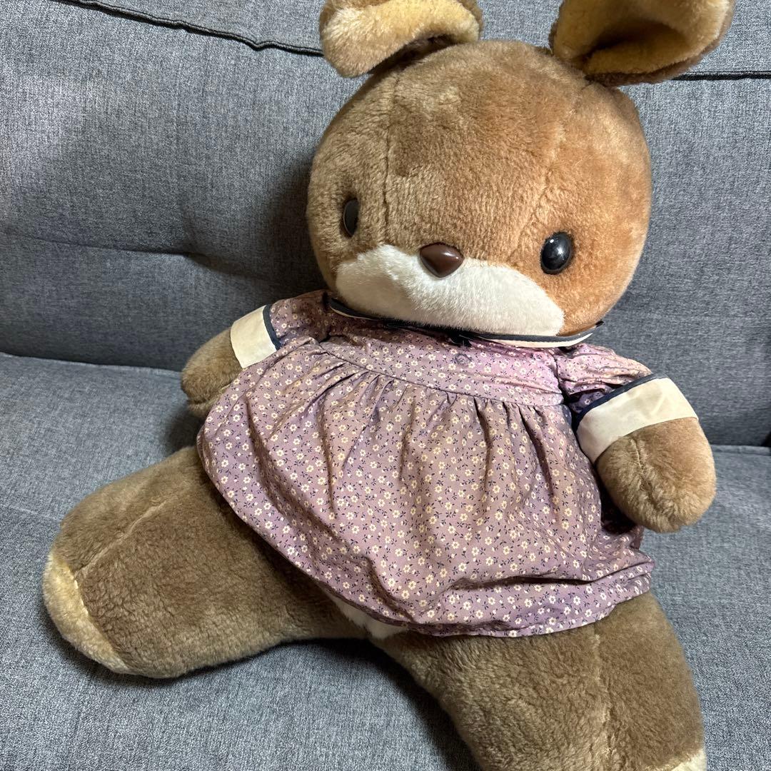 ヴィンテージ♡特大サイズ　うさぎ　ぬいぐるみ
