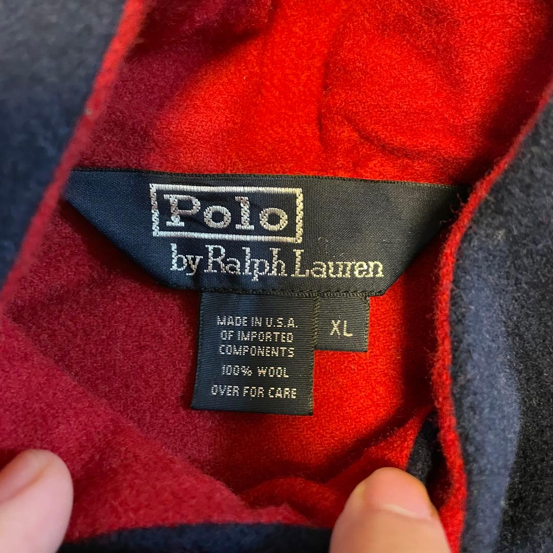 Ralph Lauren ポニー無し ウールジャケット スイングトップ USA製
