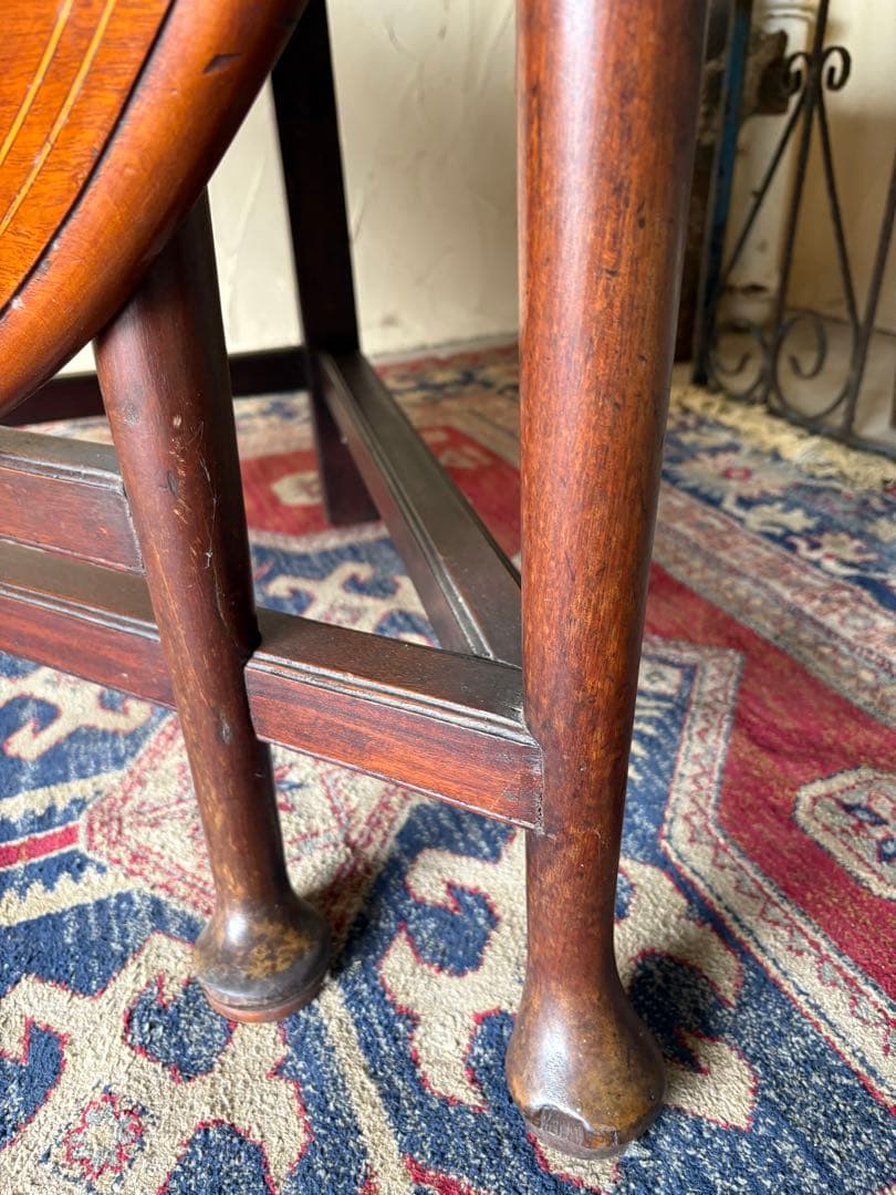 折りたたみテーブル　イギリスアンティーク