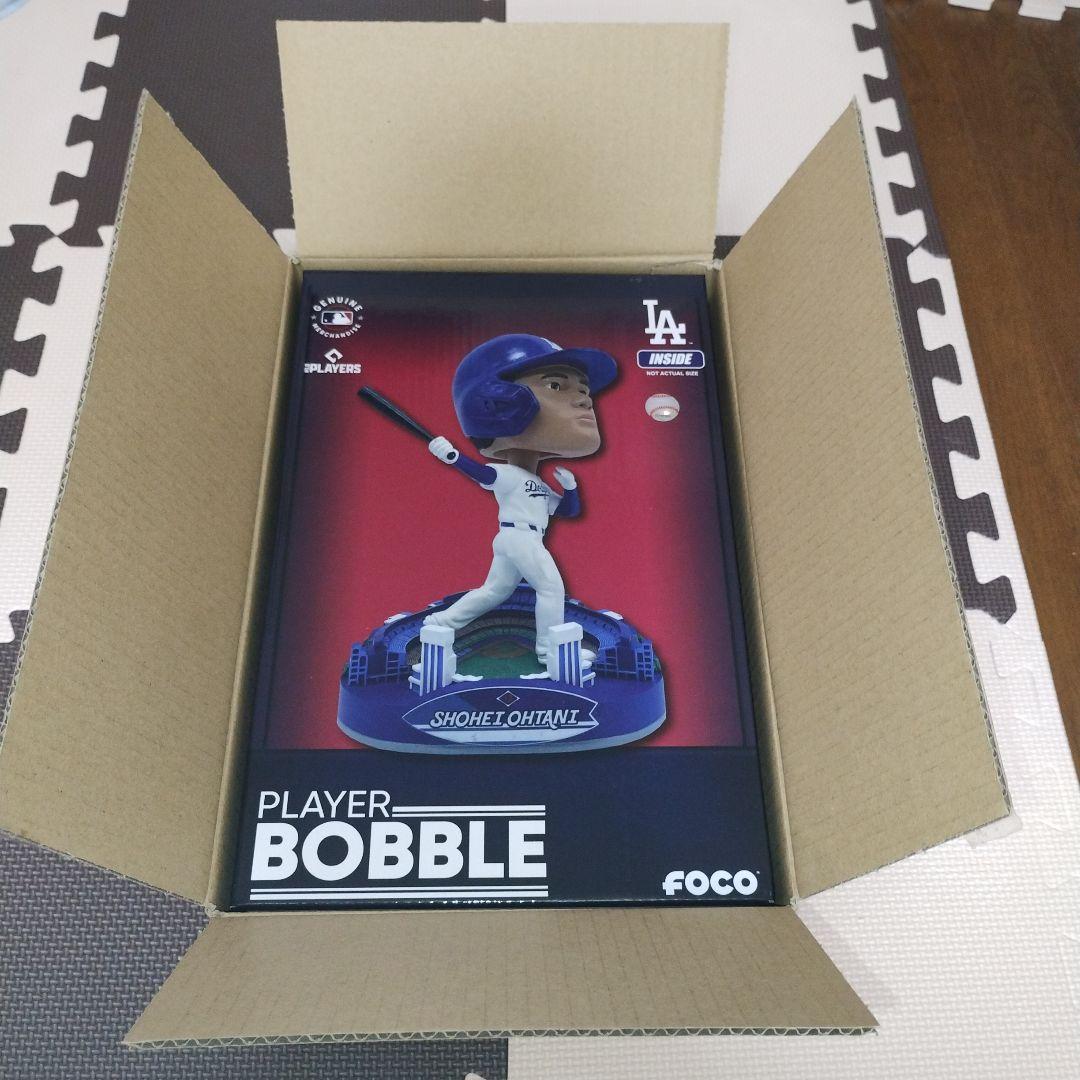 【世界限定5000個】大谷翔平 MLB公式 ドジャース球場台座付ボブルヘッド