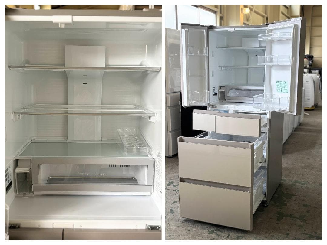 Maiパナソニック6ドア冷蔵庫 450L NR-SPF458X-N