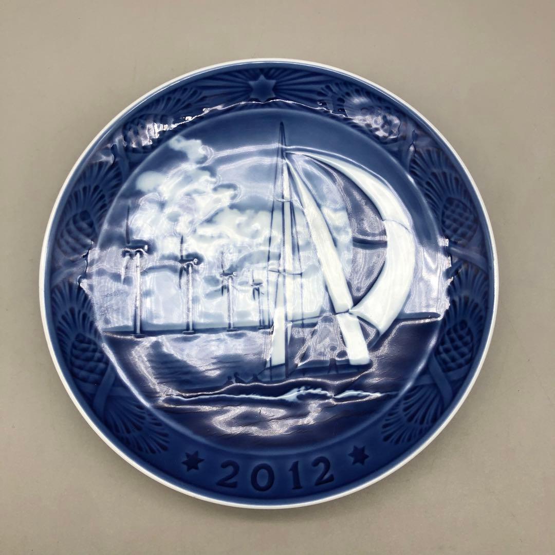 ロイヤルコペンハーゲン2012年イヤープレートHorns Revホーンスレウ