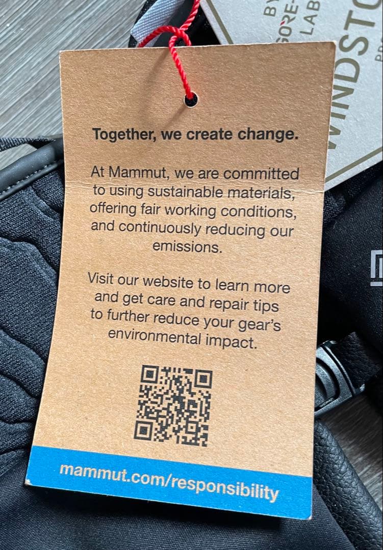 【新品未使用】MAMMUT マムート Astro Guide Glove 手袋