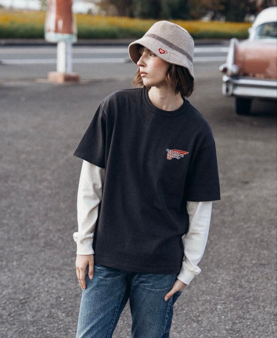 新品 HUMAN MADE x RED WING Graphic T-Shirt