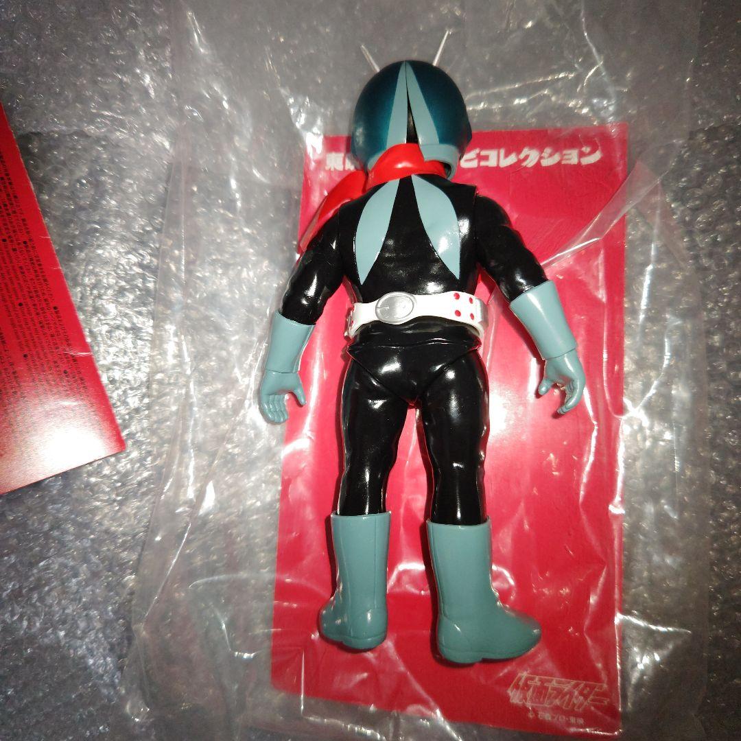 東映レトロソフビコレクション　仮面ライダー旧1号　面取れ