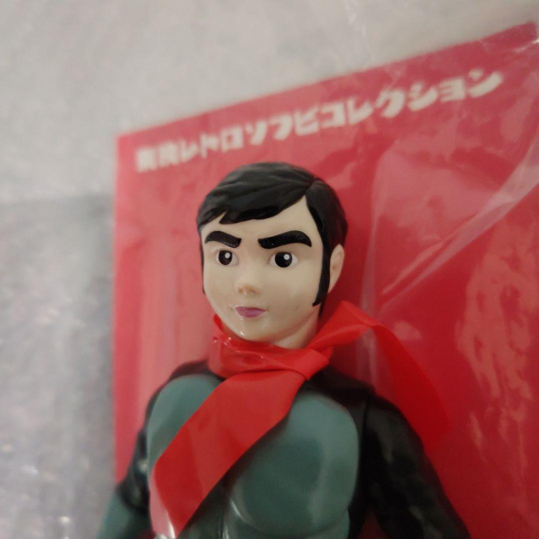 東映レトロソフビコレクション　仮面ライダー旧1号　面取れ