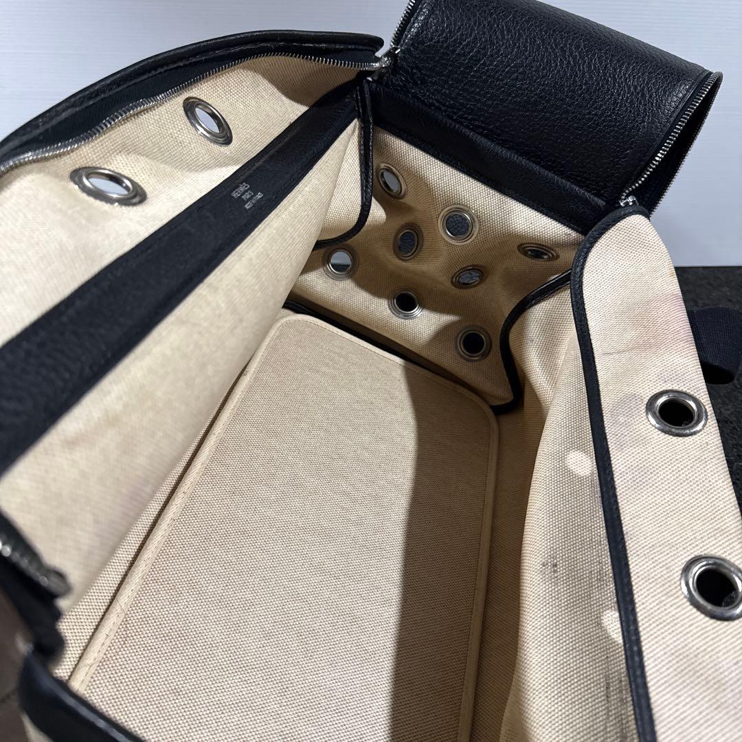 HERMES サック ド トランスポール プールシアン ドッグキャリー エルメス